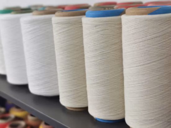 Recycled Cotton Polyester Blended OE 20s 24s Tc Yarn