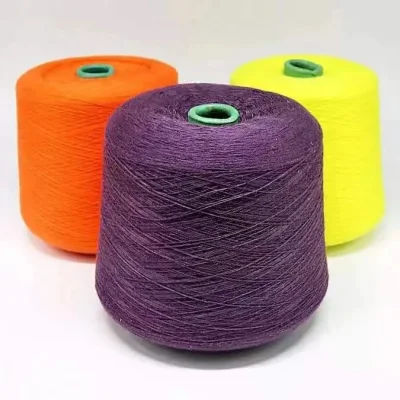 o algodão 24s gosta da categoria maçante completa do AA do fio do filamento DTY do fio de poliéster para a tela